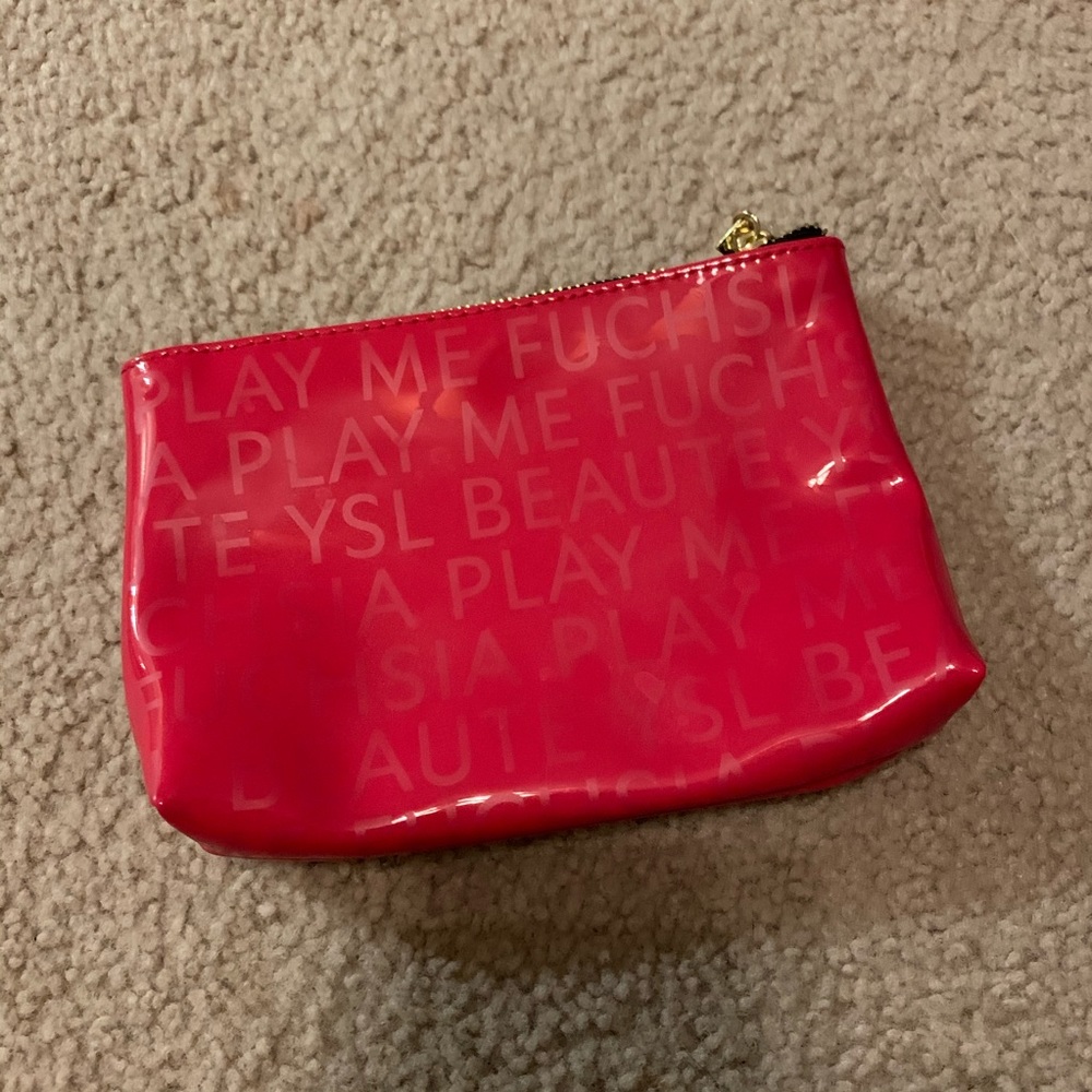 YSL Beaute empty makeup bag
